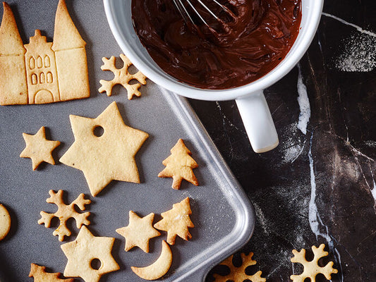 Christmas tree cookies