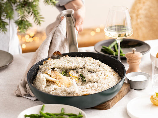 Fish in salt crust