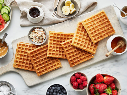 Classic American waffles