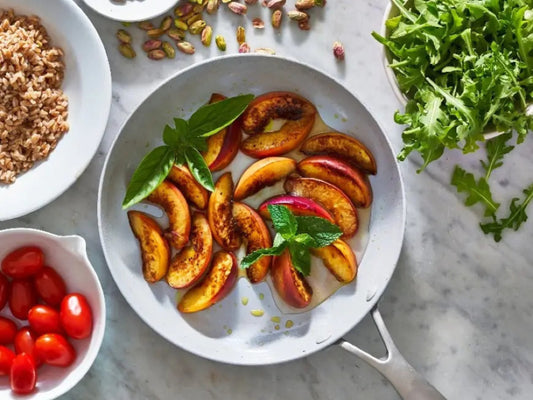 Farro and Stone Fruit Salad