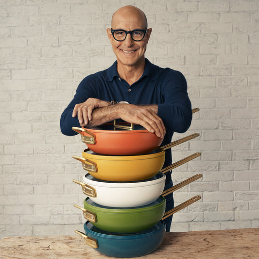 Stanley Tucci™ Ceramic Non-Stick 4.25-Litre Stanley Pan Jr. | Venetian Teal
