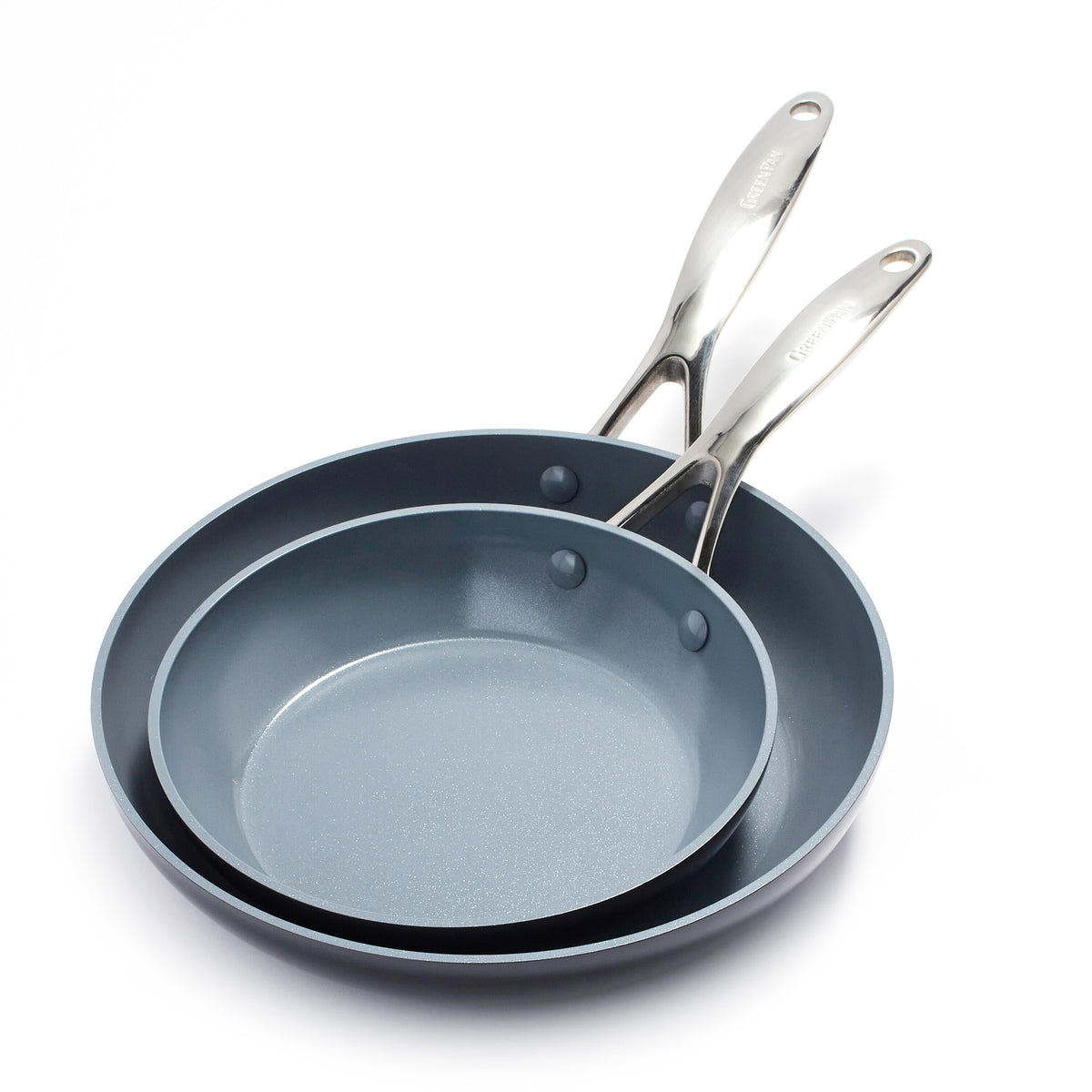 Valencia Pro Ceramic Non-Stick 20cm and 26cm Frypan Set
