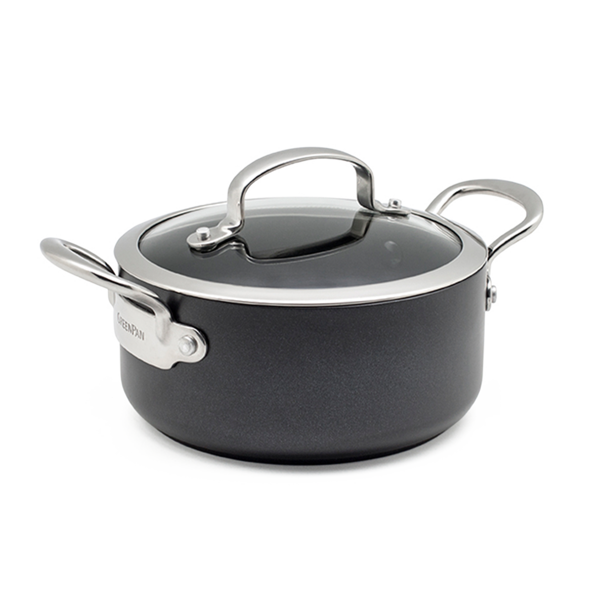 Barcelona Ceramic Non-Stick 1.9-Litre Stockpot with Lid