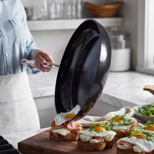 Barcelona Ceramic Non-Stick 20cm + 28cm Frypan Set