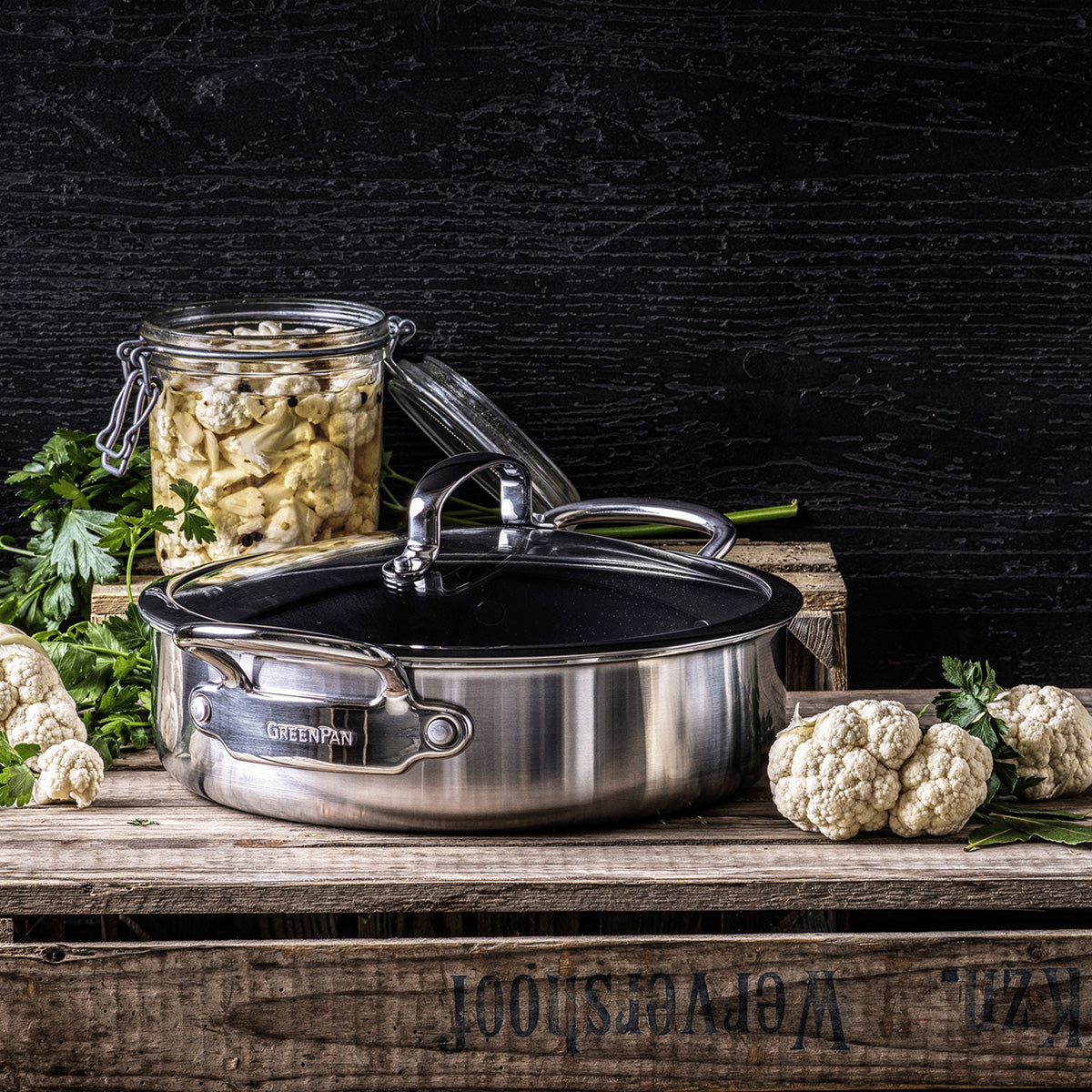 Premiere Shallow Casserole with Lid