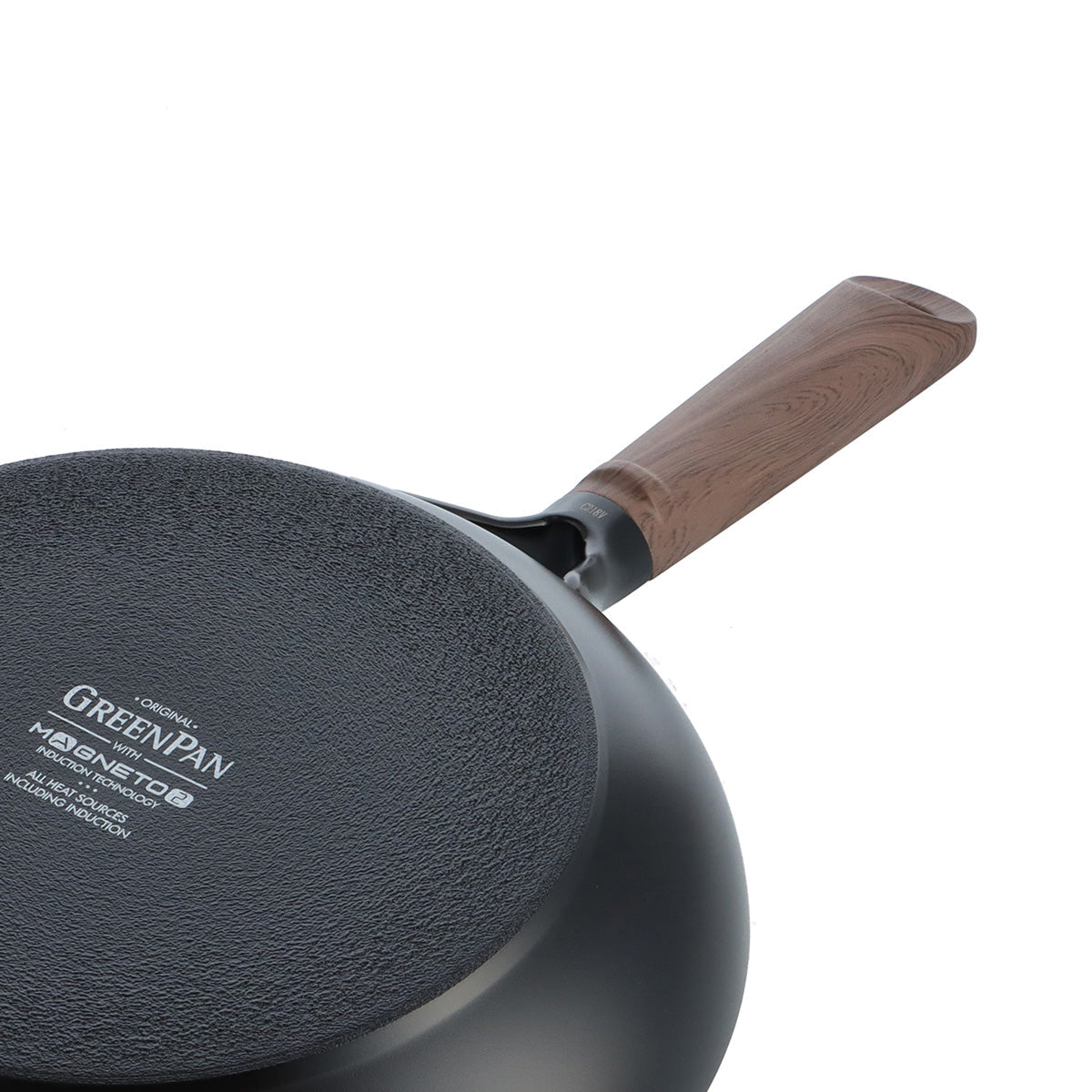 Greenpan Eco-Smartshape Non-Stick Frying Pan Dark Wood 20cm