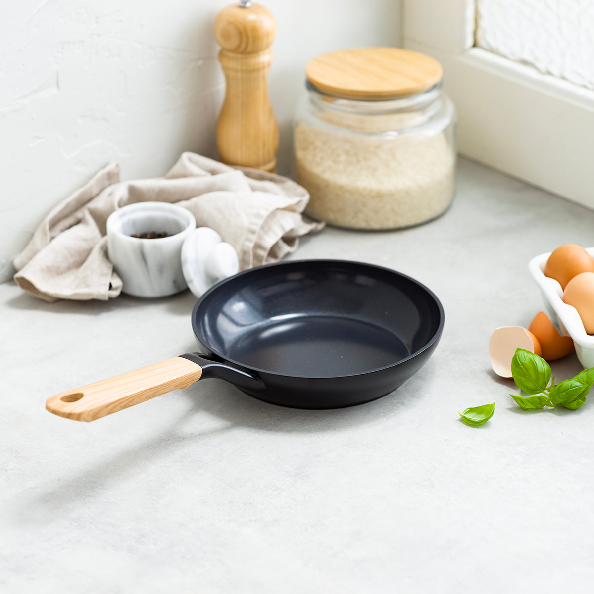 Greenpan Eco-Smartshape Non-Stick Frying Pan Light Wood 20cm