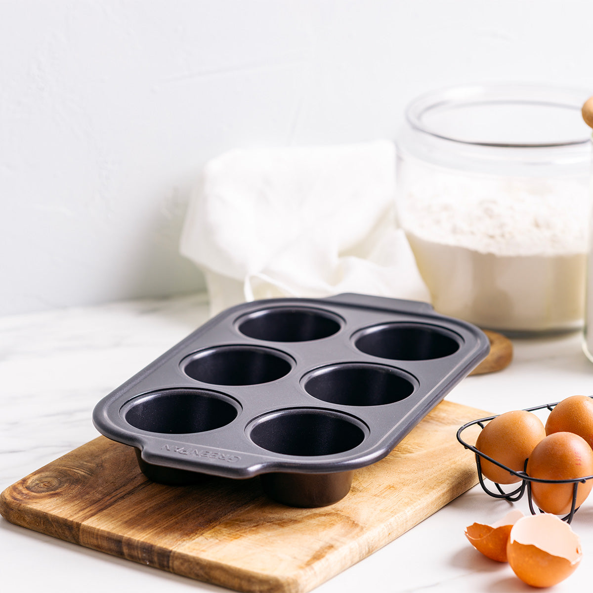 Bistro Muffin Pan 6pcs