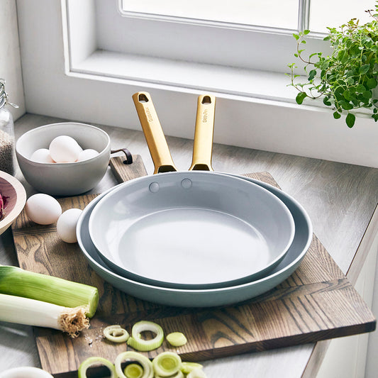 Reserve 2-Piece Frypan Set (20cm + 26cm), Smoky Blue