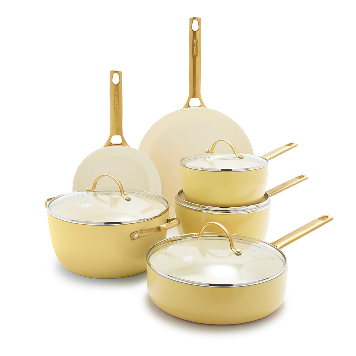 Reserve 10-Piece Cookware Set, Sunrise