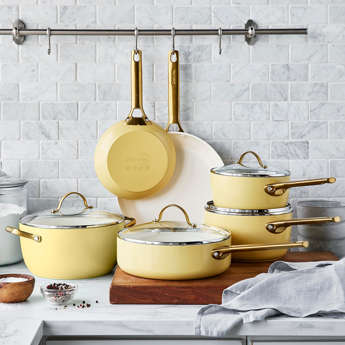 Reserve 10-Piece Cookware Set, Sunrise