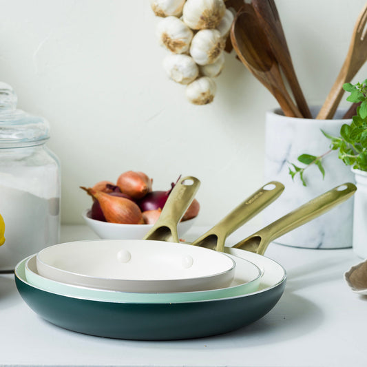 Shades 3-Piece Frypan Set, Natural