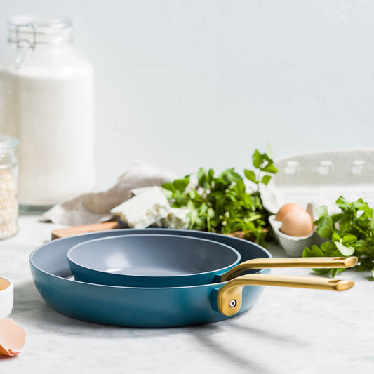 Evolution 2-Piece Frypan Set, Blue