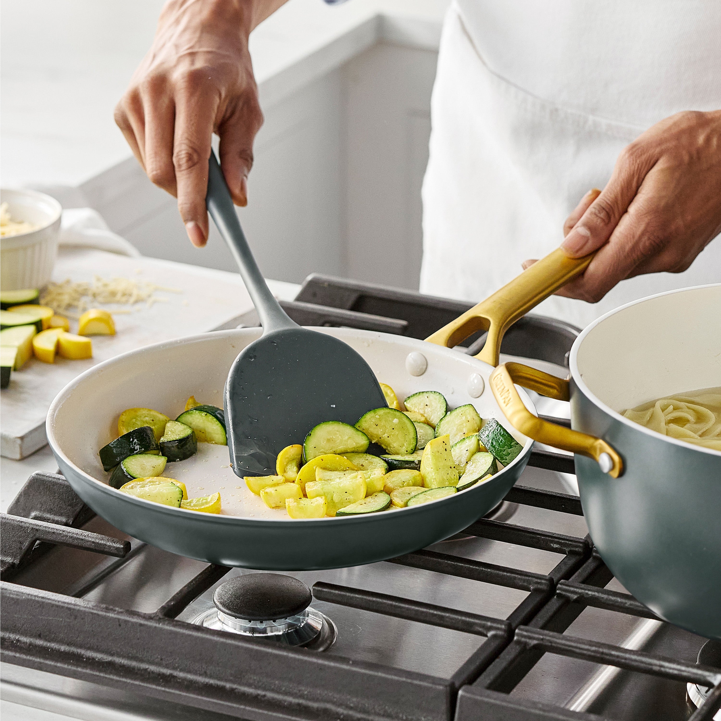 Reserve Pro 10-Piece Cookware Set, Pine Green