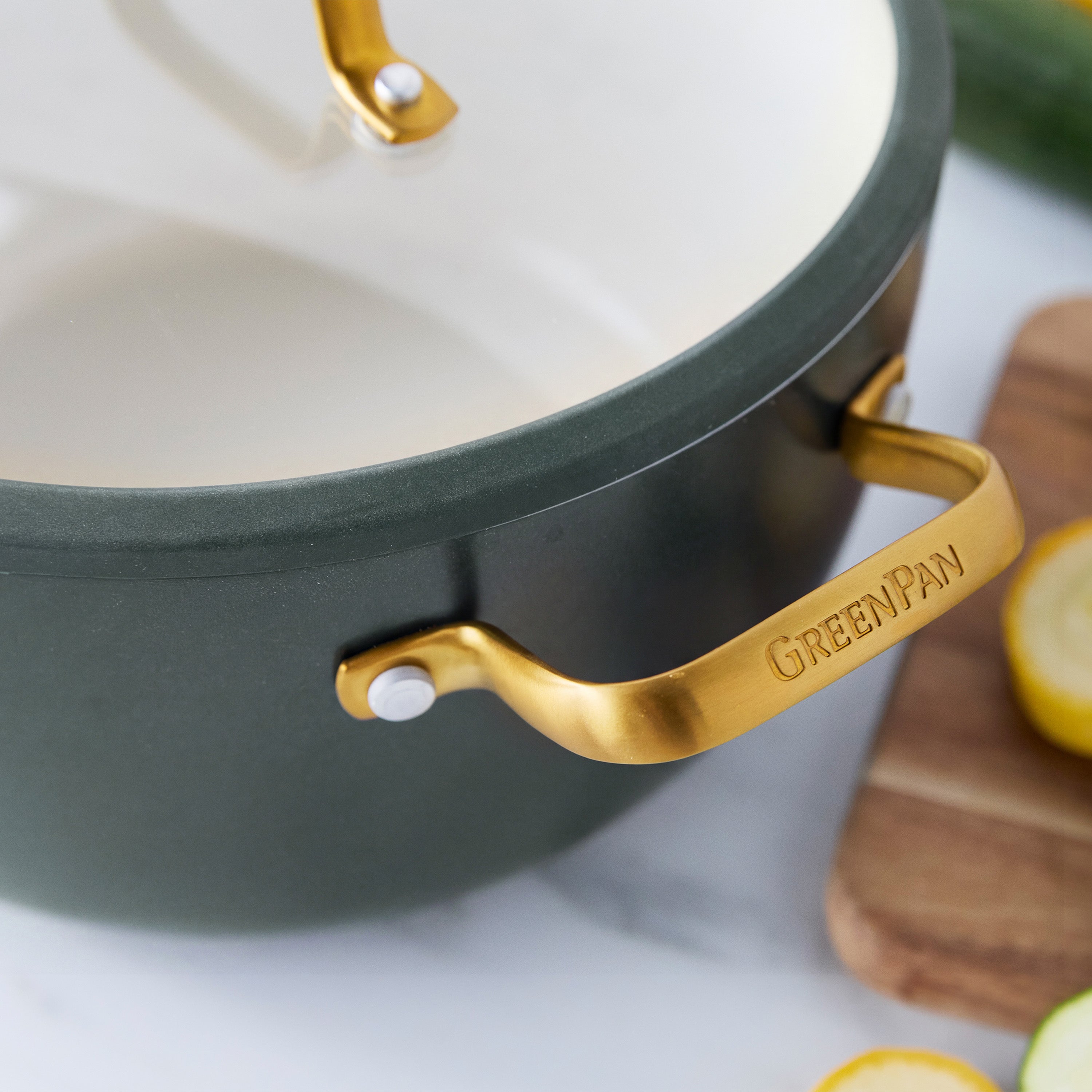 Reserve Pro 10-Piece Cookware Set, Pine Green