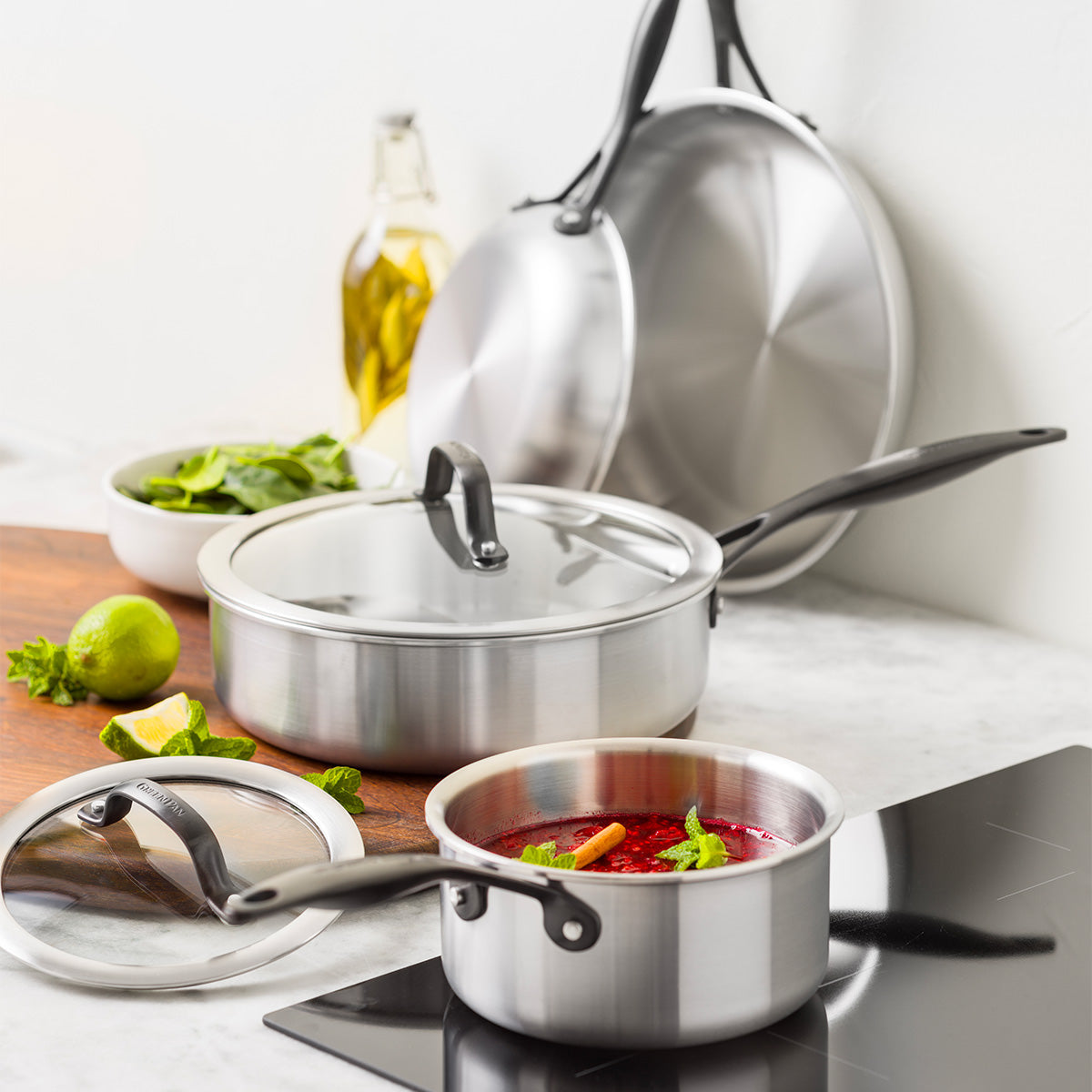 Venice Pro Noir 14-Piece Cookware Set