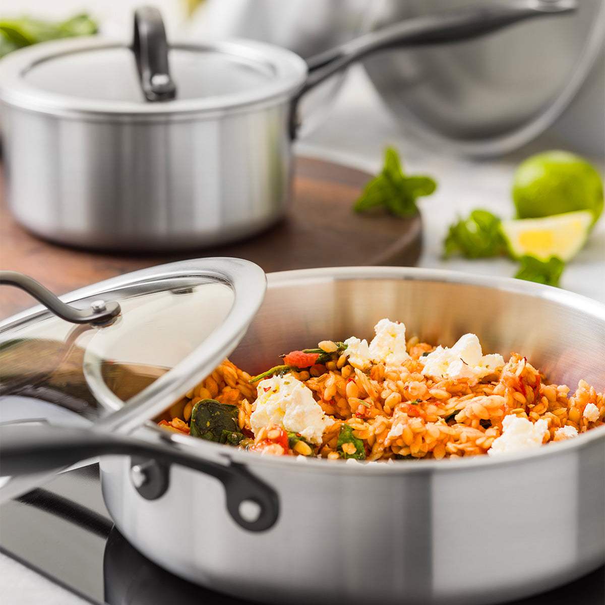 Venice Pro Noir 14-Piece Cookware Set