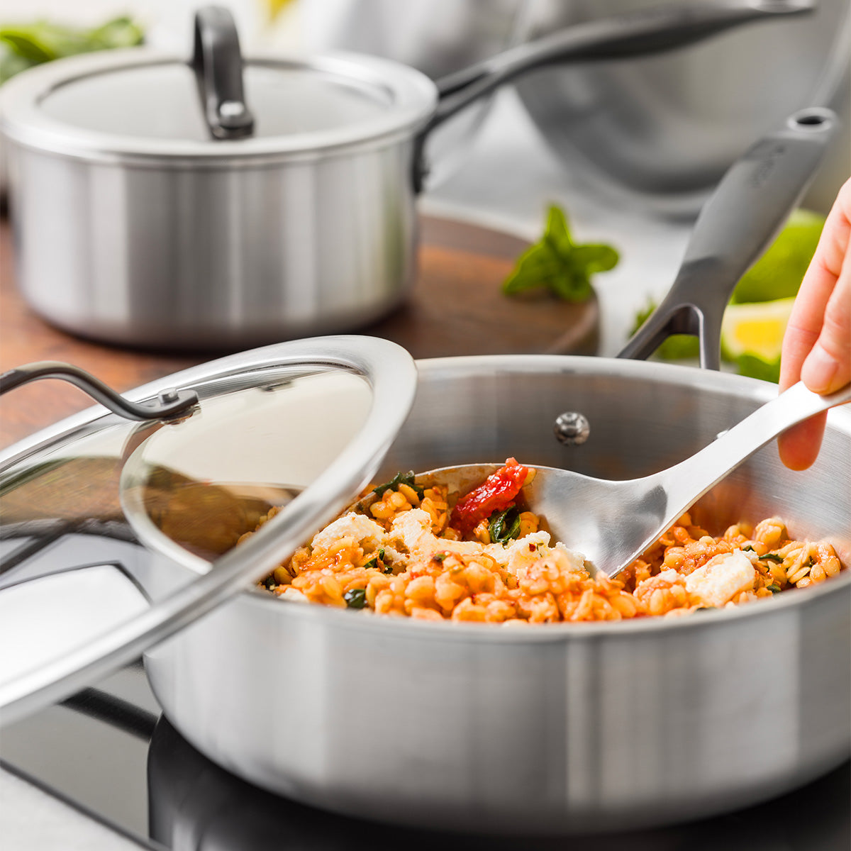 Venice Pro Noir 14-Piece Cookware Set