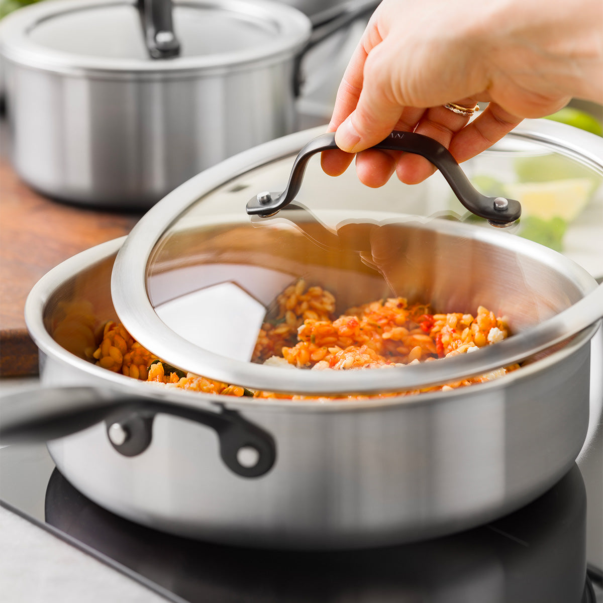 Venice Pro Noir 14-Piece Cookware Set