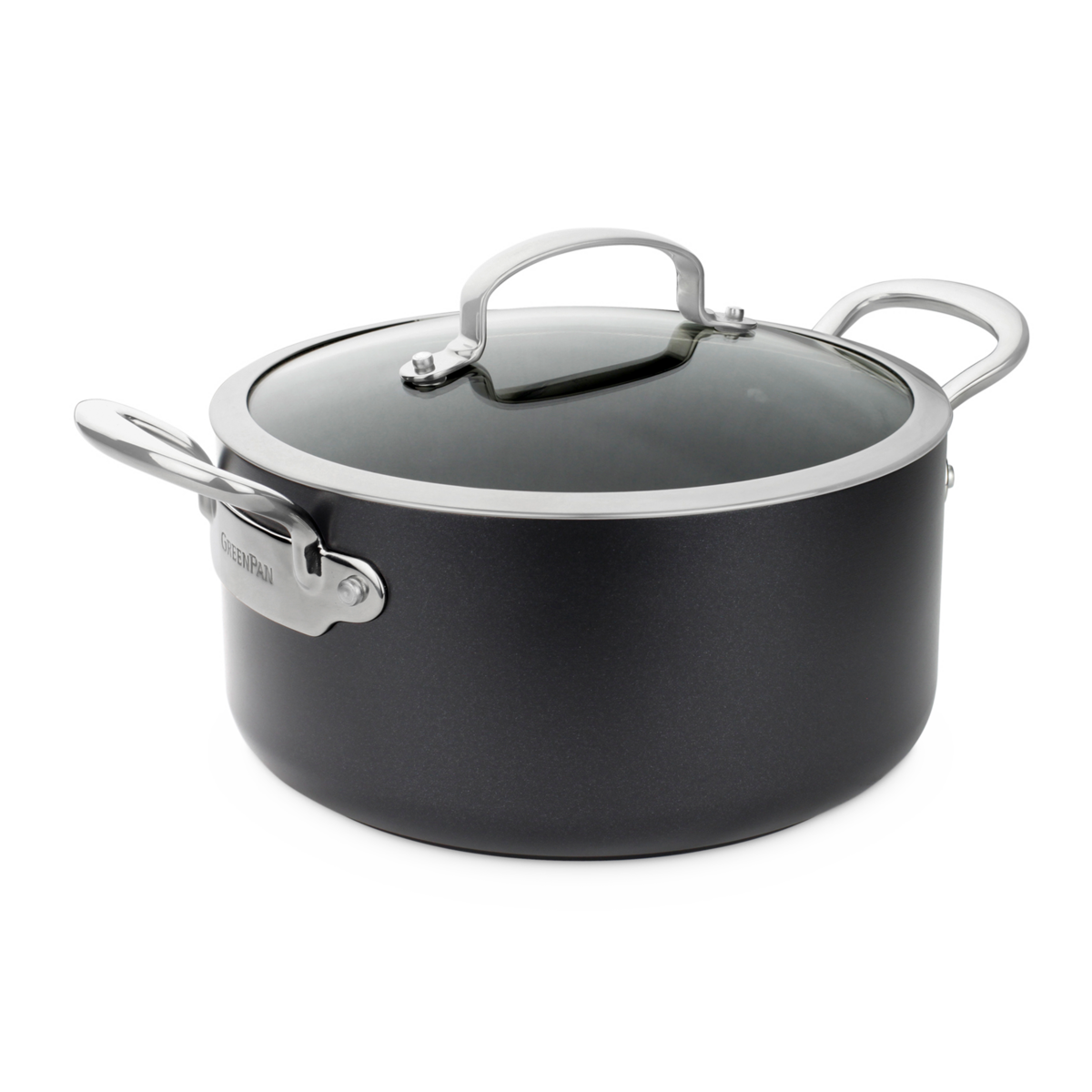 Barcelona Ceramic Non-Stick 5.1-Litre Stockpot with Lid