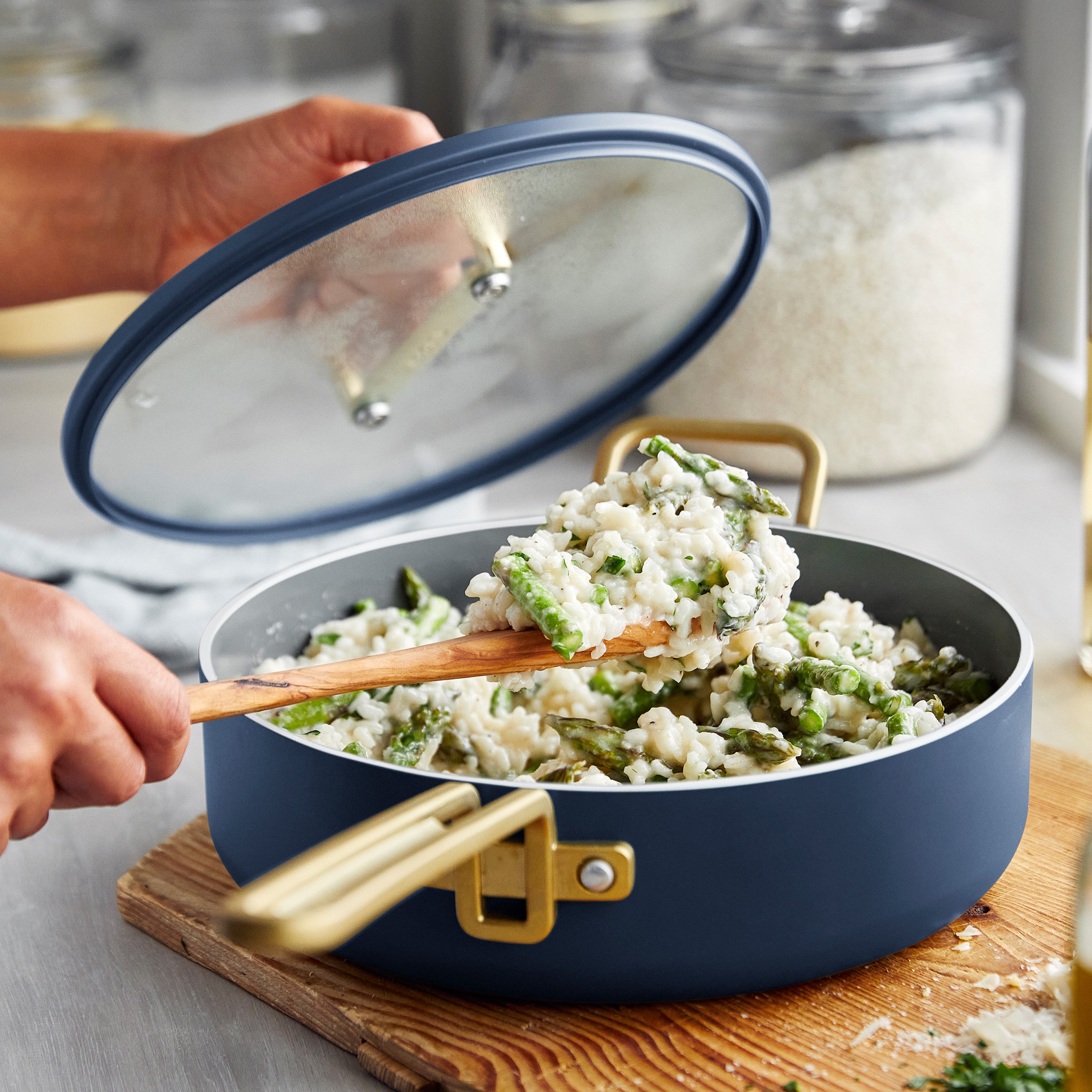 Stanley Tucci™ Ceramic Non-Stick 11-Piece Cookware Set | Marino Blue