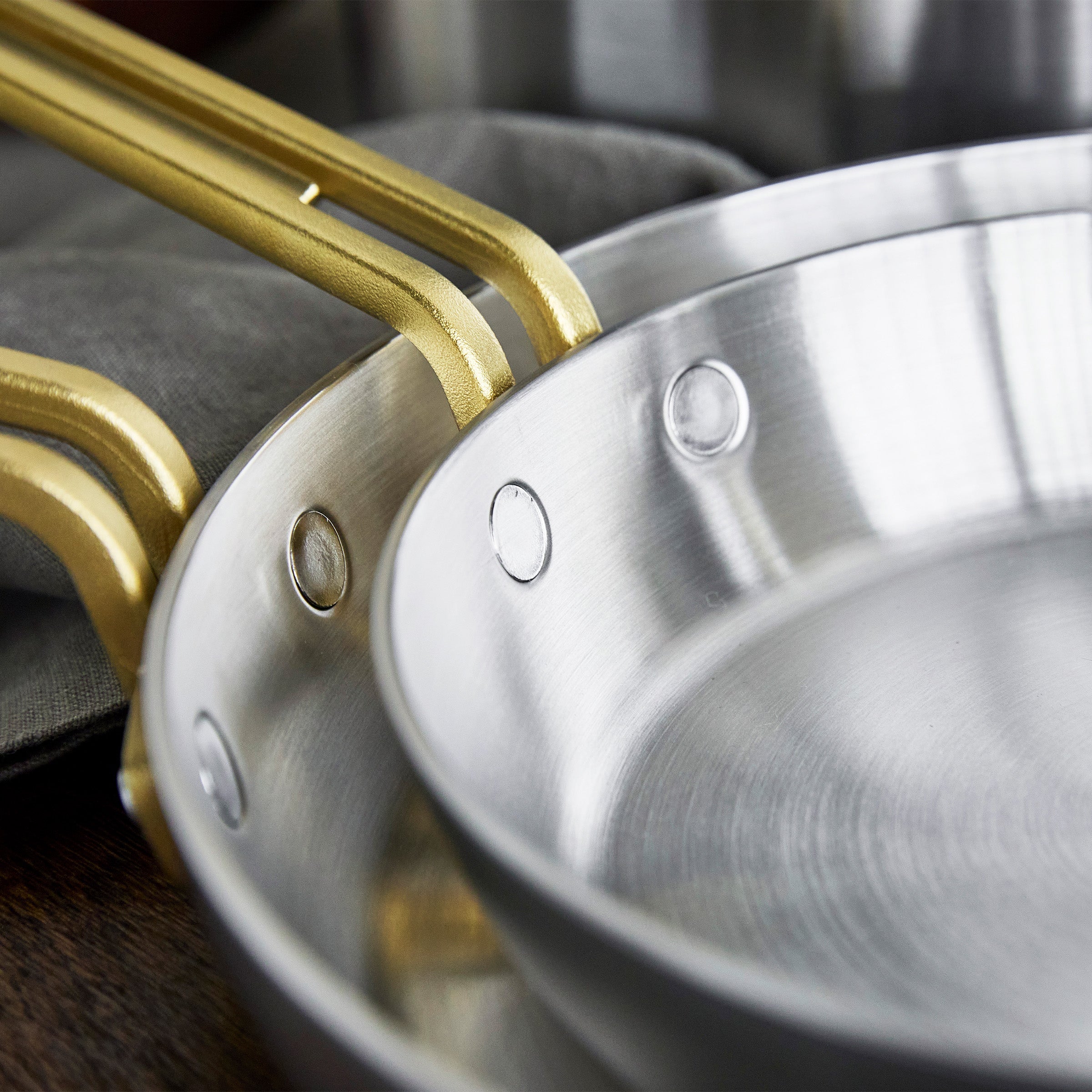 Stanley Tucci™ Uncoated Stainless Steel 11-Piece Cookware Set
