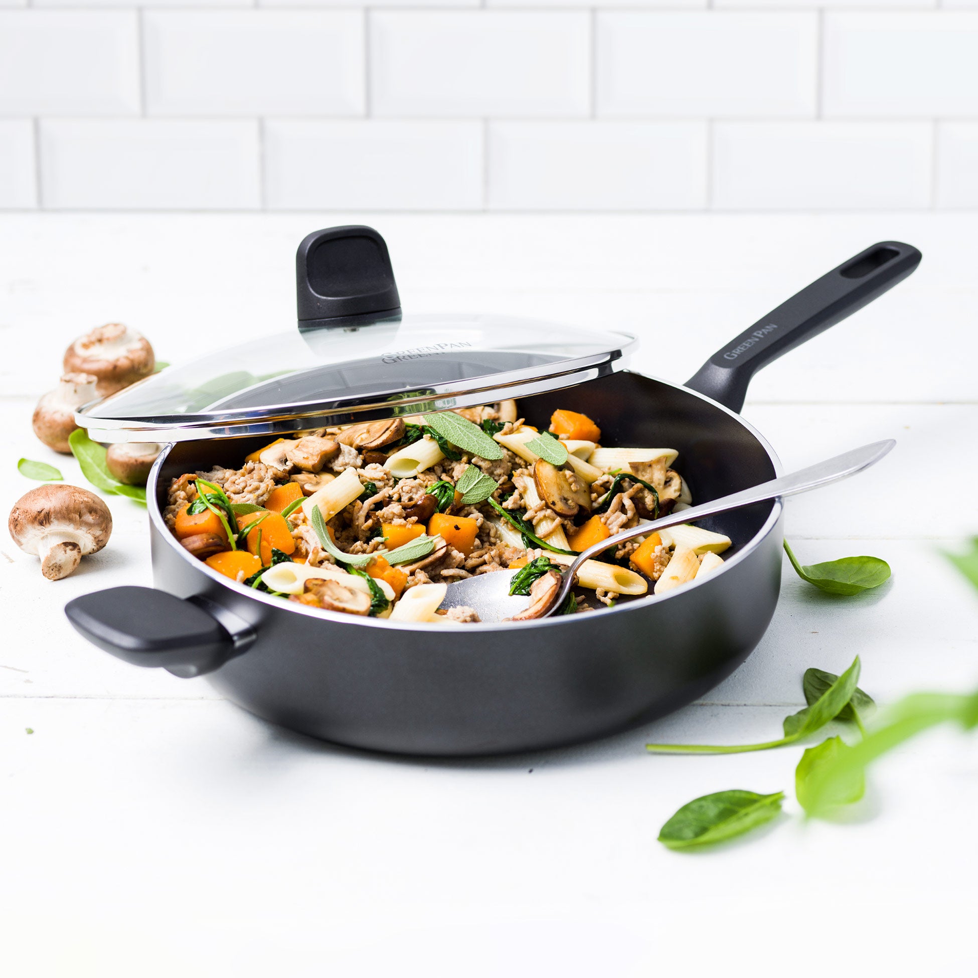 Memphis Sauté Pan with Lid