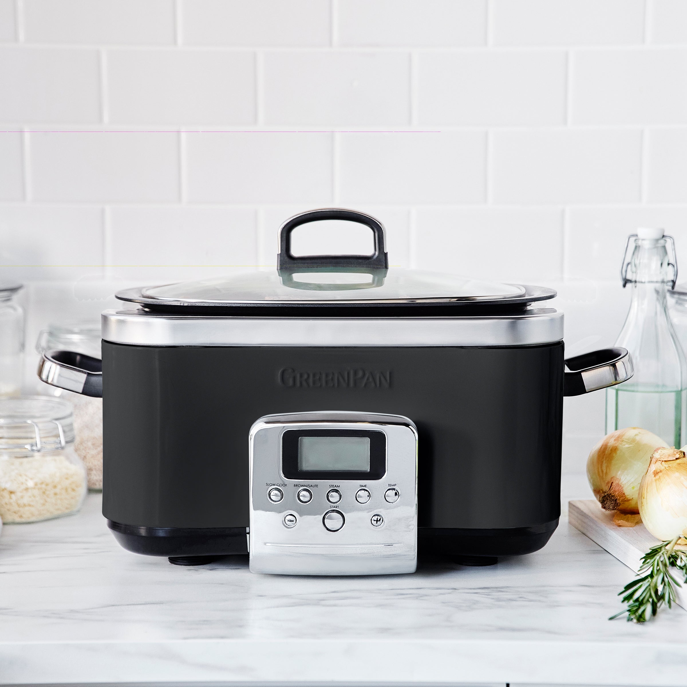 Slow cooker Black 6L