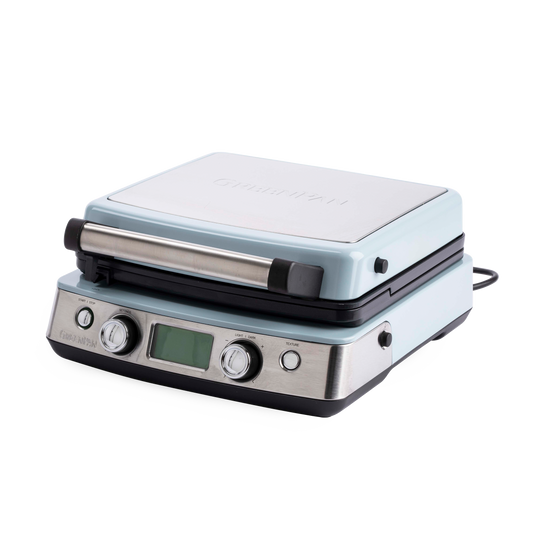 Waffle maker Blue Haze (incl. 2 sets of waffle plates)